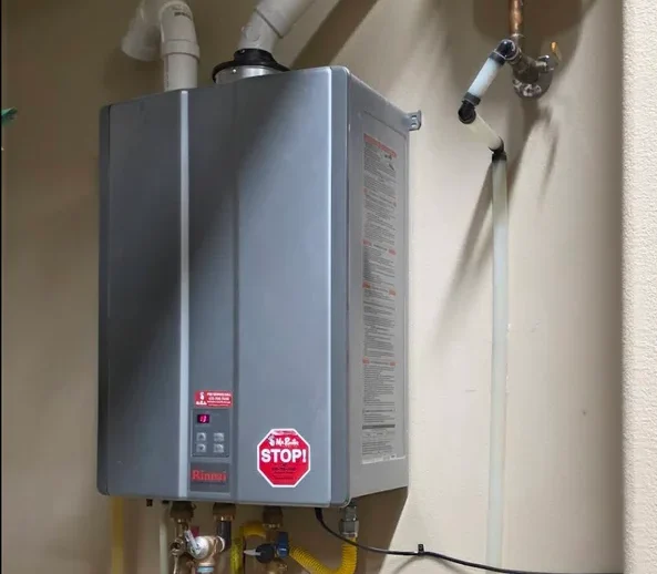 Satisfied customer after tankless water heater flush by Thompson
